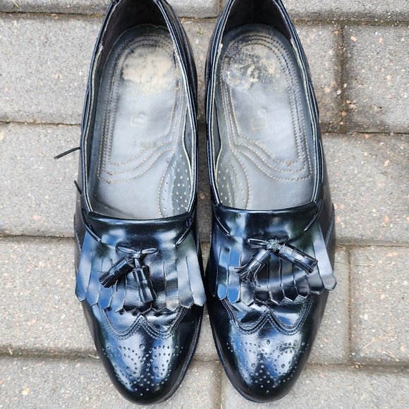 Men\'s Dexter Black Kiltie Tassel Dress Loafer 11D main image 15